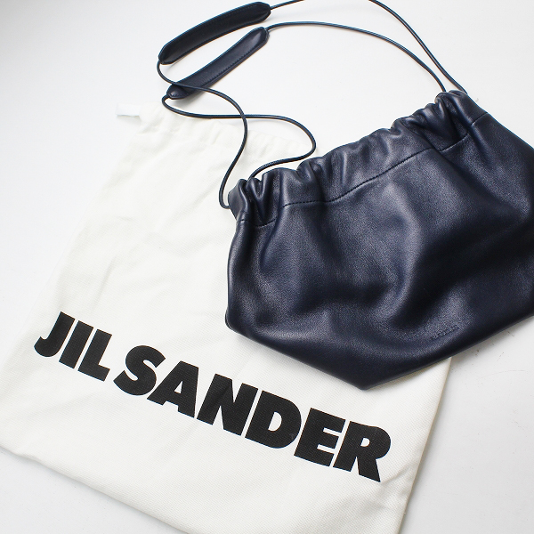 2021年購入品 JIL SANDER ジルサンダー DRAWSTRING CROSSBODY SMALL 巾着 バッグ